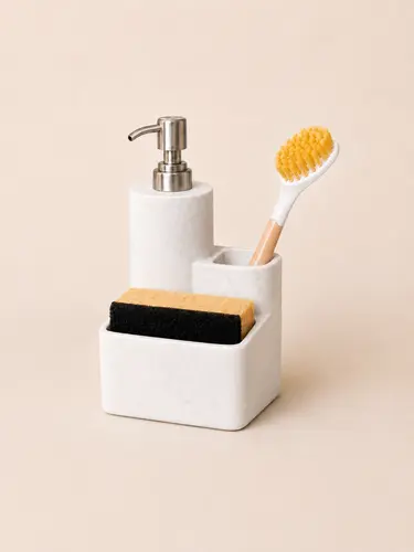 3-in-1 universal oshxona organayzeri, kulrang, model X-BA2B