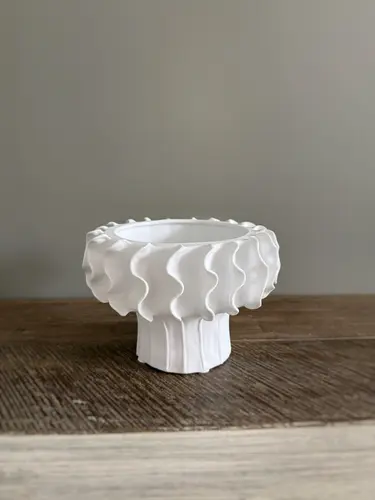 Керамическая ваза ручной работы в форме цветочной башни X-VASE-Y1L