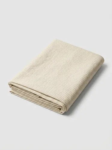 XUSH 100% paxta yostiq jildlari, 45×76 sm, 2 dona to'plam, kapuchino nozik chiziqli, model X-PC1C
