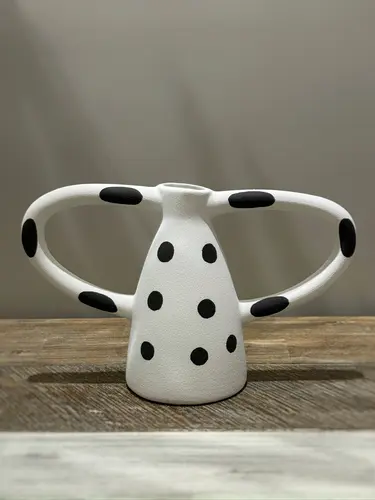 Керамическая дизайнерская ваза X-VASE-V4