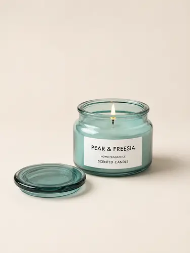 Ароматическая свеча Pear & Freesia, мятная, модель X-CND9-D