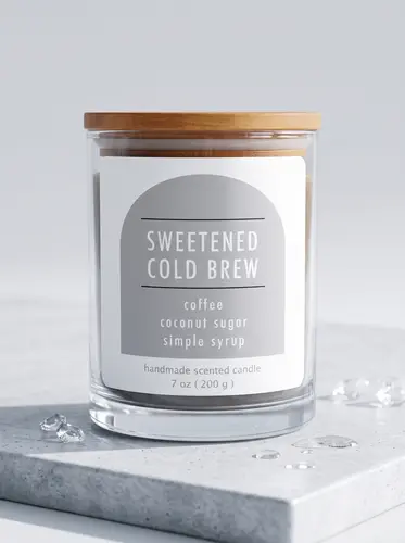 Aromali sham «Sweetened Cold Brew», 200 g., model X-CND12B