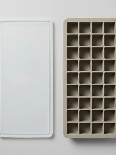 Qopqoqli 36 kubik uchun qalin silikon muz shakli, Model KS155