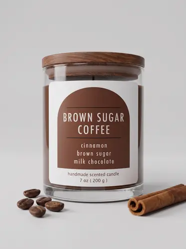 Aromali sham «Brown Sugar Coffee», 200 g, model X-CND12A