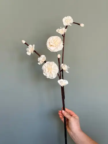 Crafted "Milk Chrysanthemum" Flower