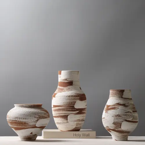 Керамическая дизайнерская ваза X-VASE-V22