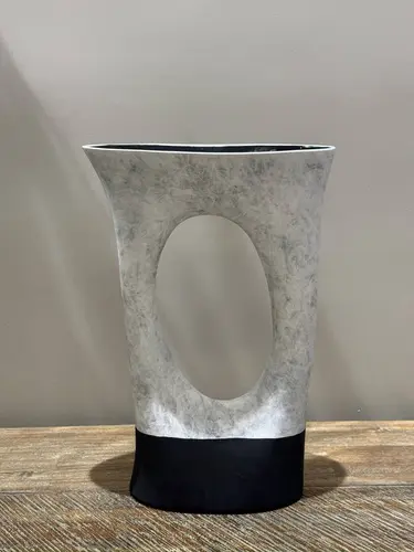 Керамическая ваза ручной работы двойная X-VASE-V19