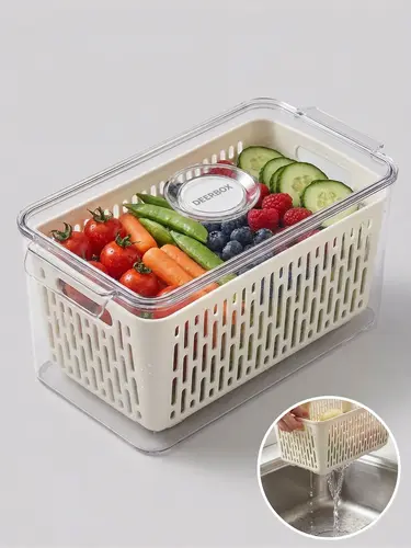 Ichida savatli muzlatgich uchun konteyner 2-in-1, model X-RC1D