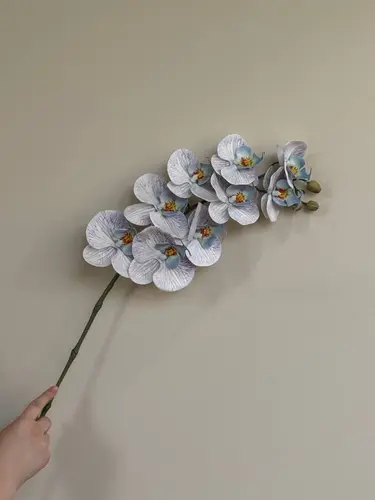 Орхидея с 9 соцветиями "Becca Phalaenopsis" в трех цветах Модель X-FL19